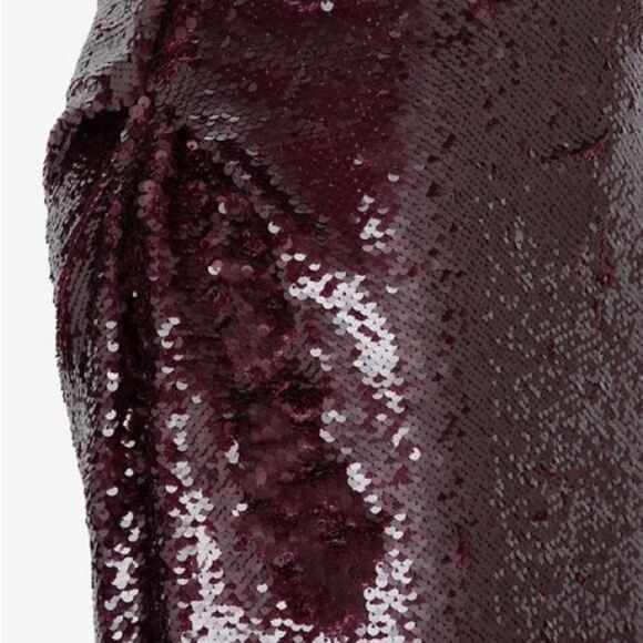 NWT Simkhai Amrita Midi Purple Skirt Sequin Embellishment High Waist Size 0 - Picture 11 of 17